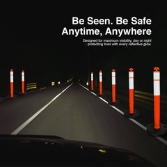 110CM Safety Delineator Post - Orange