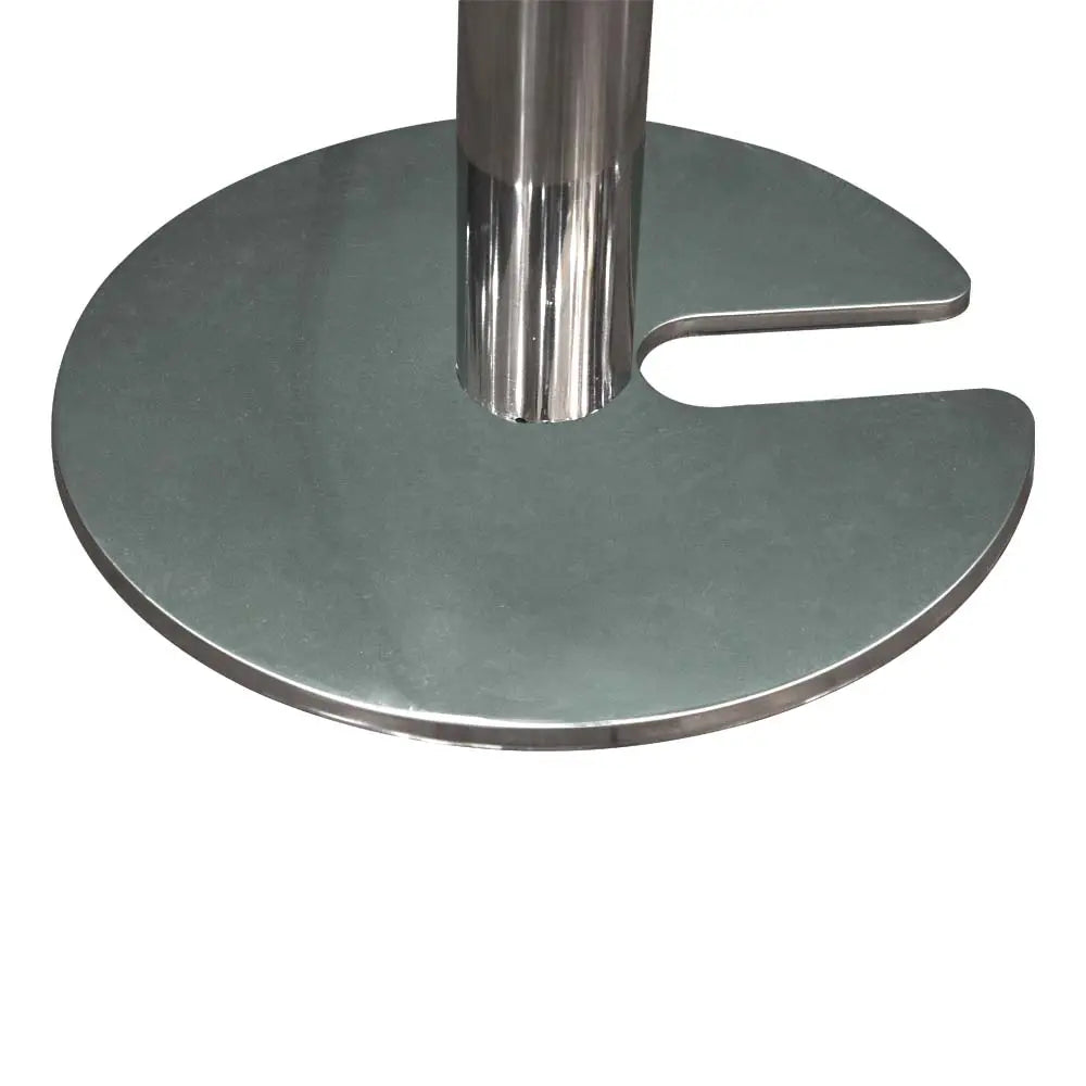 Queue Barrier with Metal Base