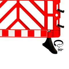 Evelex 1.5Meter Crowd Control Barrier - Red