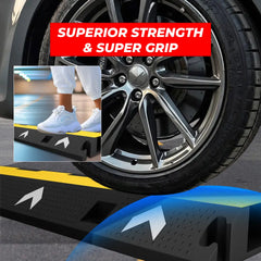 PVC Cable Protector 1 Channel with Reflective Flip Lid