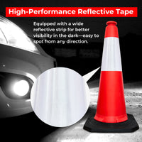 100CM Traffic Cone - Red