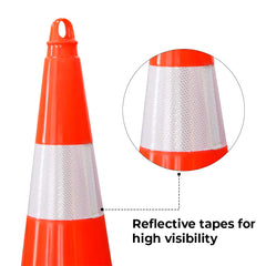 Evelux Unbreakable Traffic Cone 90CM