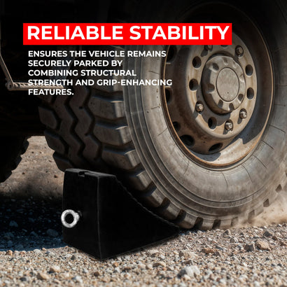 Heavy-Duty 5KG Rubber Wheel Chock