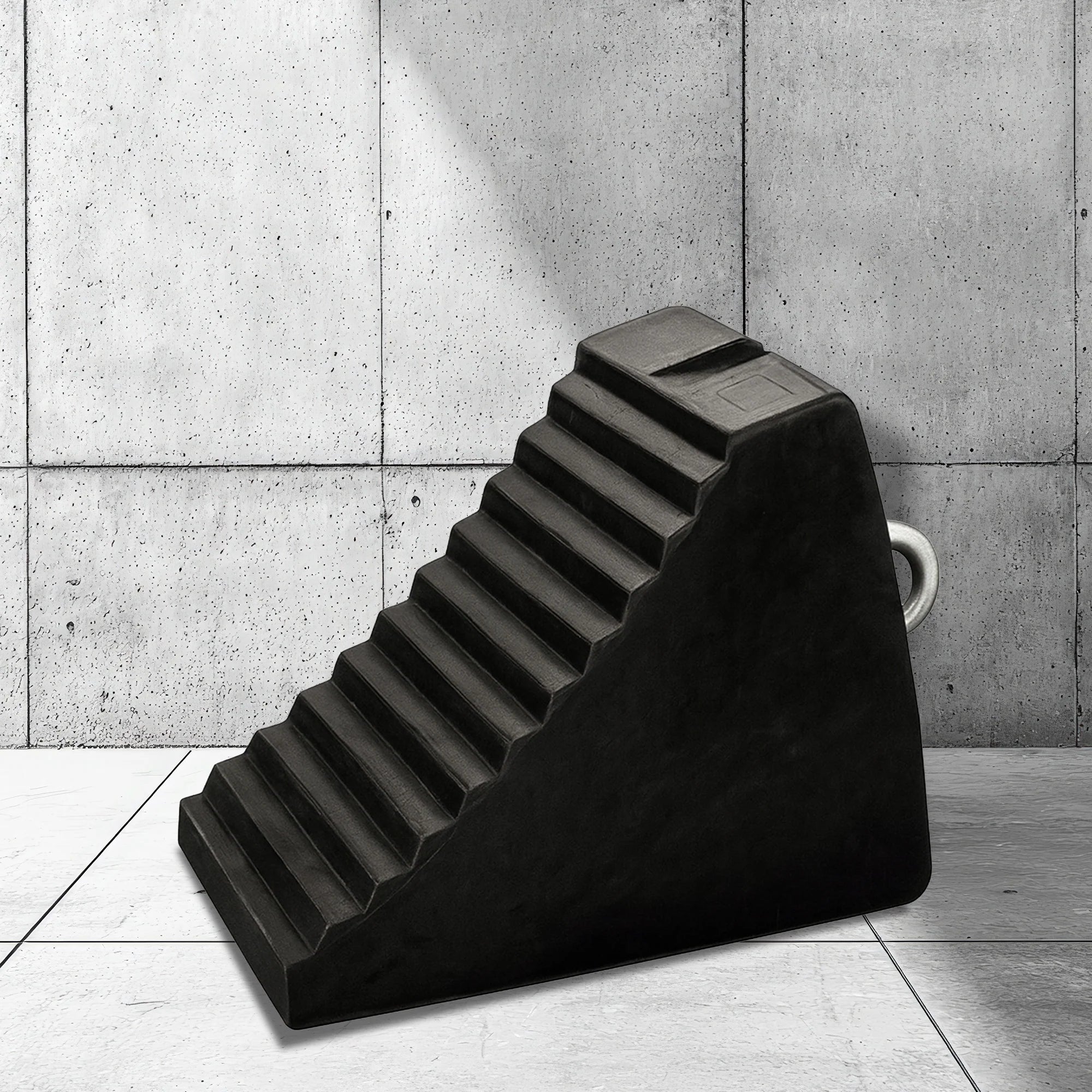 Heavy-Duty 5KG Rubber Wheel Chock