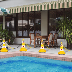 Evelux 62CM Traffic Cone - Yellow