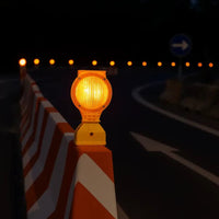 solar warning light