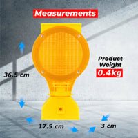 solar warning light
