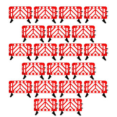 Evelex 1.5Meter Crowd Control Barrier - Red