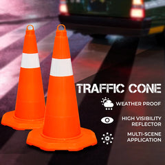 Evelux Unbreakable Traffic Cone 50CM
