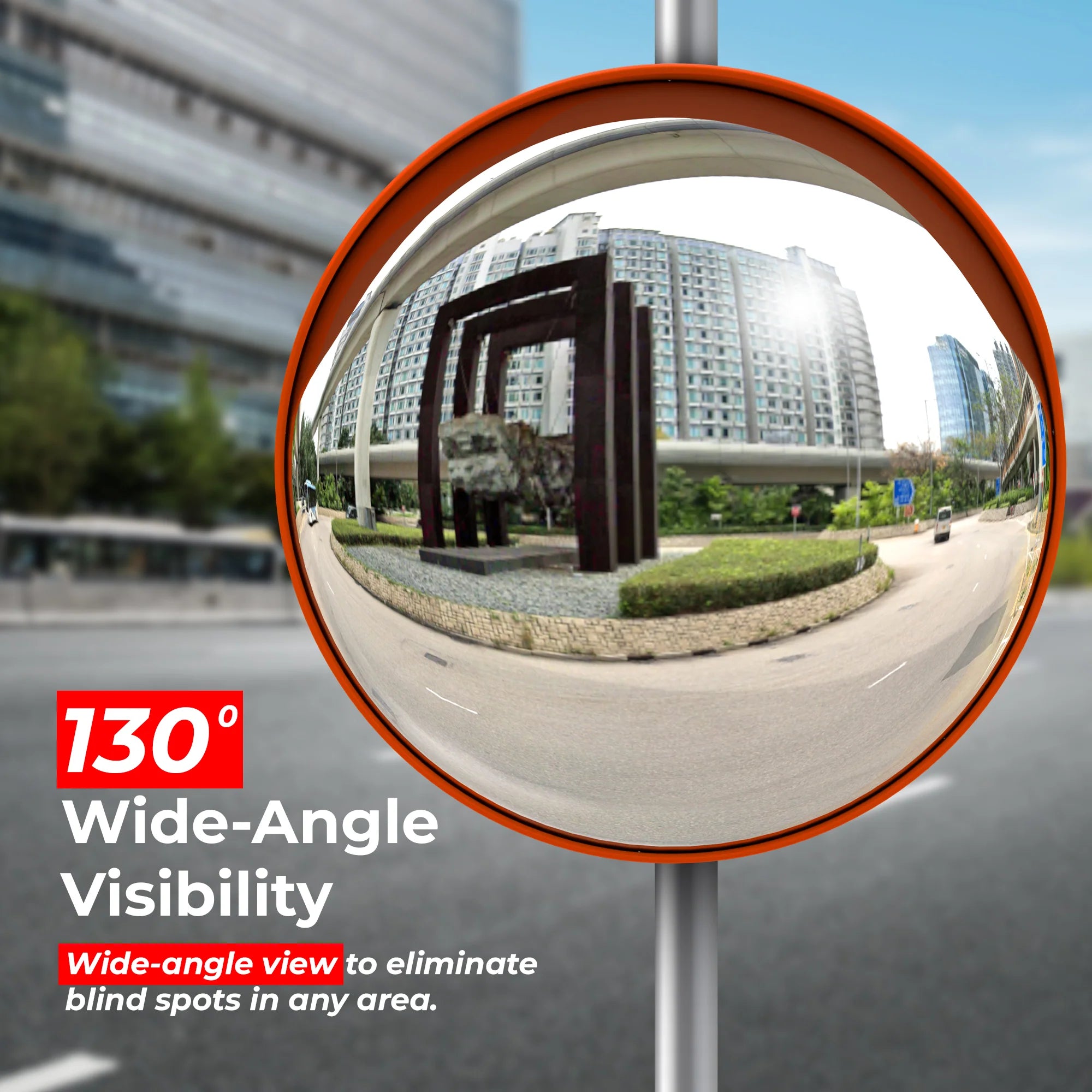 Safety Convex Mirror - 45CM