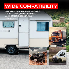 Heavy-Duty 5KG Rubber Wheel Chock