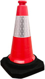 Berry Traffic Cone 50CM Red with Black Base