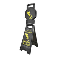 caution wet floor sign 