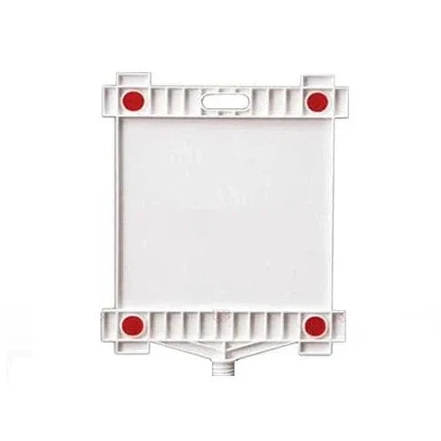 blank safety sign for roads and traffic