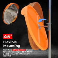 convex safety mirror 