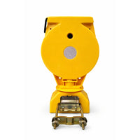 Durable solar warning light mount bracket red blue for secure installation