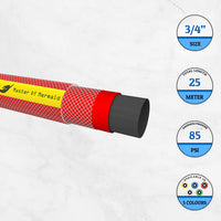 Heavy duty water hose for irrigation and washing tasks