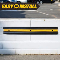 Black and yellow bumper strip  'EASY TO INSTALL' 