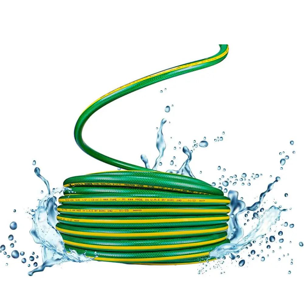 Garden water hose 1/2 inch 25 meter green PVC