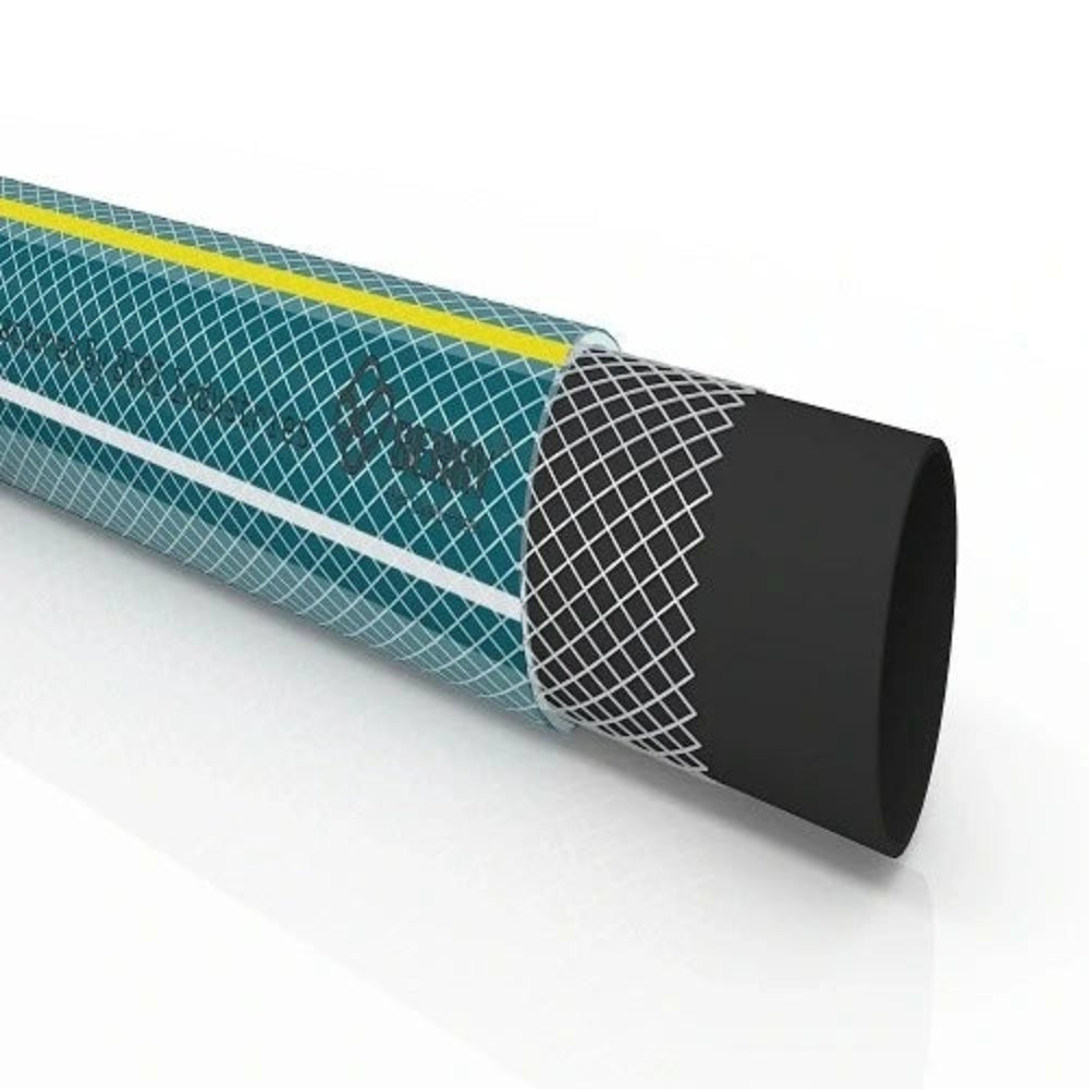 Durable green garden hose 50 meters for watering plants and outdoor use