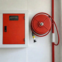 Heat resistant red PVC fire hose Mermaid for firefighting and emergency use