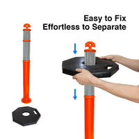 heavy duty traffic delineator post