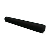 Heavy Duty Rubber Wall Fender D Type 900x100x100mm – Black Wall Protector