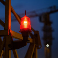 red warning light