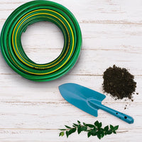 Reinforced 1 inch garden water hose 25m by Mermaid for outdoor watering