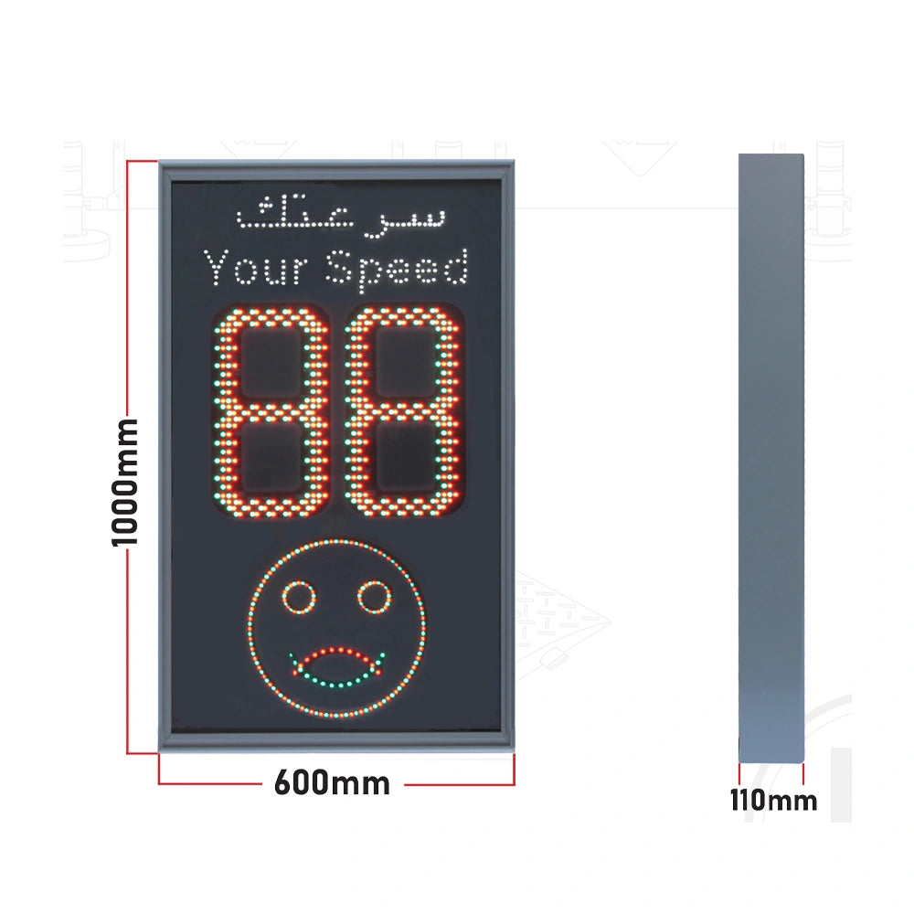 road speed checker dimension 