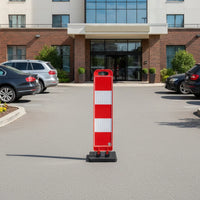 Red 40 inch foldable safety panel delineator Berry for road safety