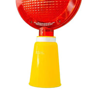 solar lamp cone red