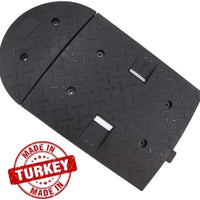 50CM black reflective PVC speed ramp for parking and road traffic control