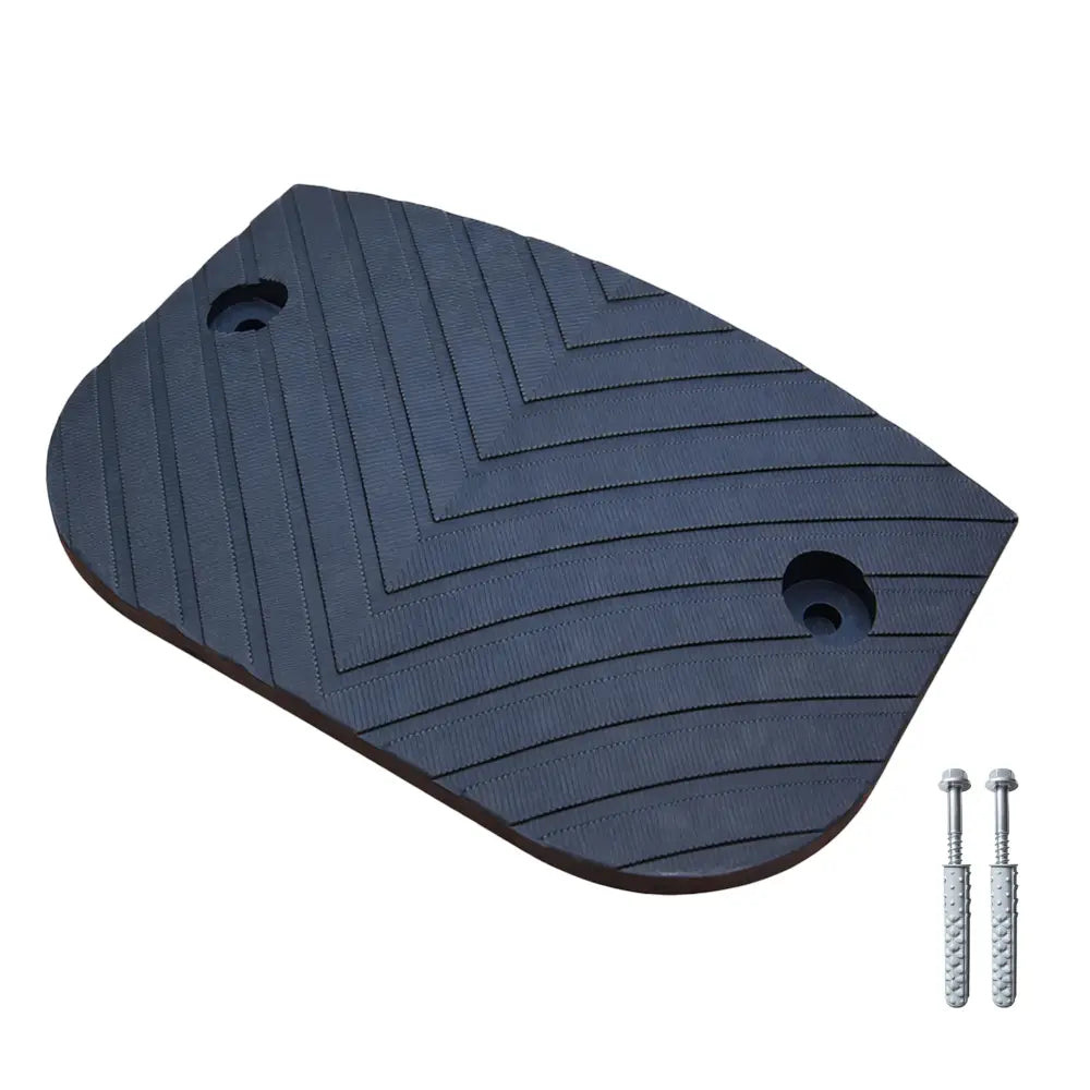 Blue rubber side cover ramp