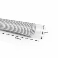 Silver PVC suction hose Berry for pump and water transfer