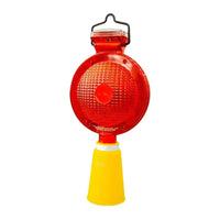 solar lamp cone red