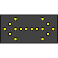 road warning sign 