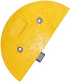 Speed Ramp End Section PVC 20CM Yellow