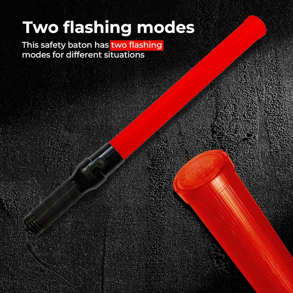 LED safety wand