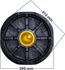 110CM yellow traffic safety delineator post with stable PVC weighted base