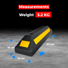 Wheel stop 57cm measurements
